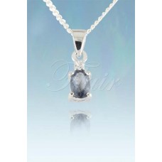 Oval with CZ